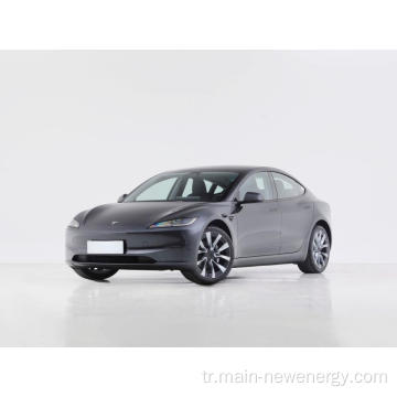 2023 Yeni Model Lüks Hızlı Elektrikli Araba Mn-Tesla-3-2023 Yeni Enerji Elektrikli Araba 5 Koltuk Yeni Varış Leng